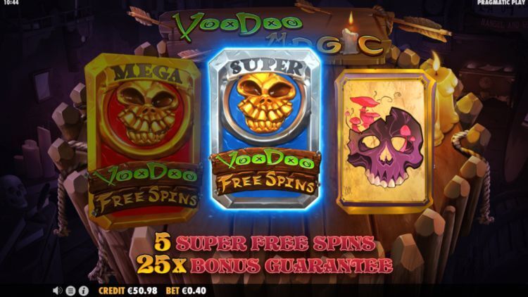 Voodoo Magic slot Free Spins bonus