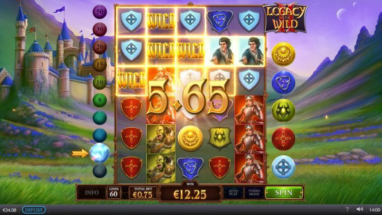 Legacy of the Wild 2 slot review Playtech