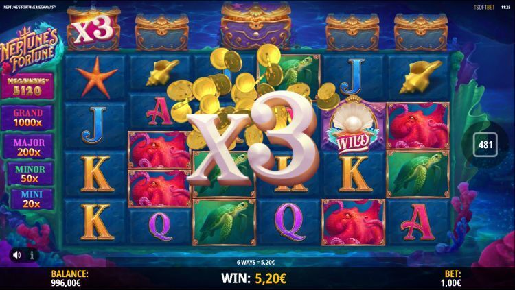 Neptune's Fortune Megaways slot review iSoftBet
