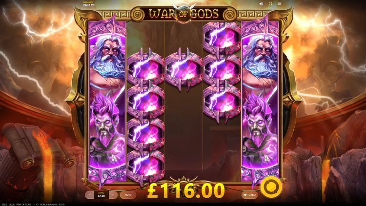 War of Gods slot review Red Tiger