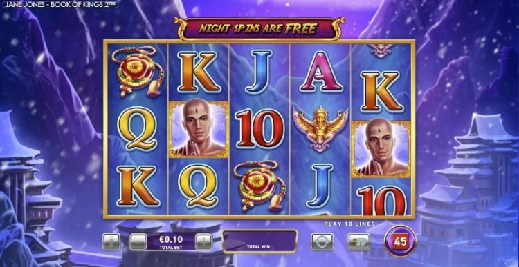Jane Jones: Book of Kings 2 Free Spins