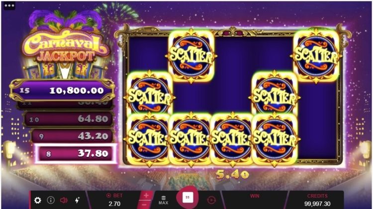 Carnaval Jackpot slot review
