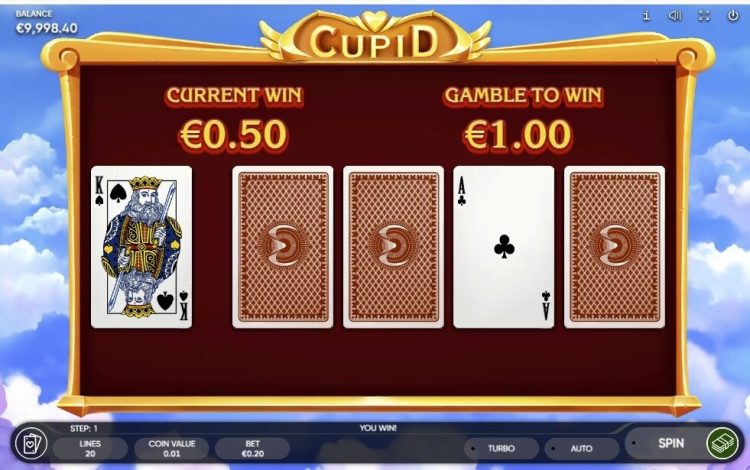 Cupid slot gameplay