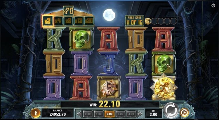 Cat Wilde in the Eclipse of the Sun God slot Free Spins