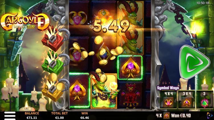 Gargoyle Infinity Reels slot review Reel Play