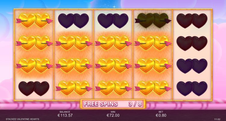 Stacked Valentine Hearts gokkast review