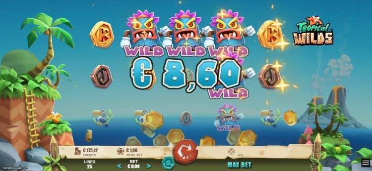 Tropical Wilds slot win