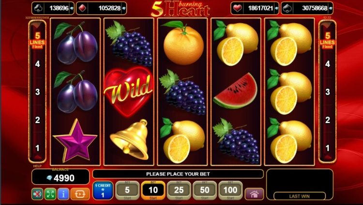 5 Burning Heart gokkast review