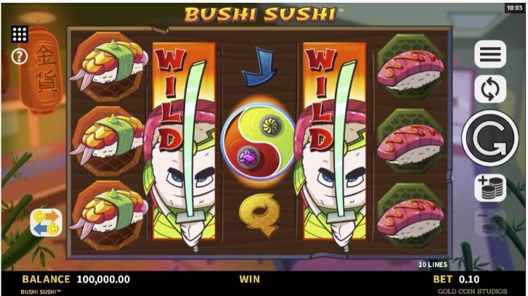 Bushi Sushi gokkast review