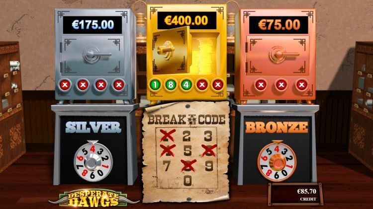 Desperate Dawgs slot bonus