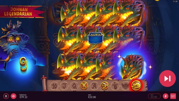 Johnan Legendarian gokkast review