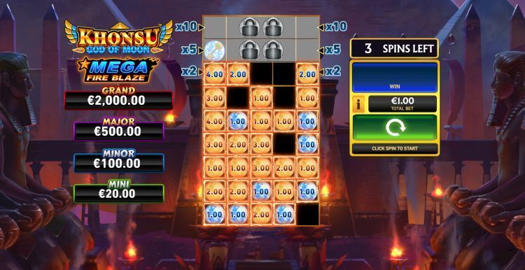Khonsu God of Moon Mega Fire Blaze slot review