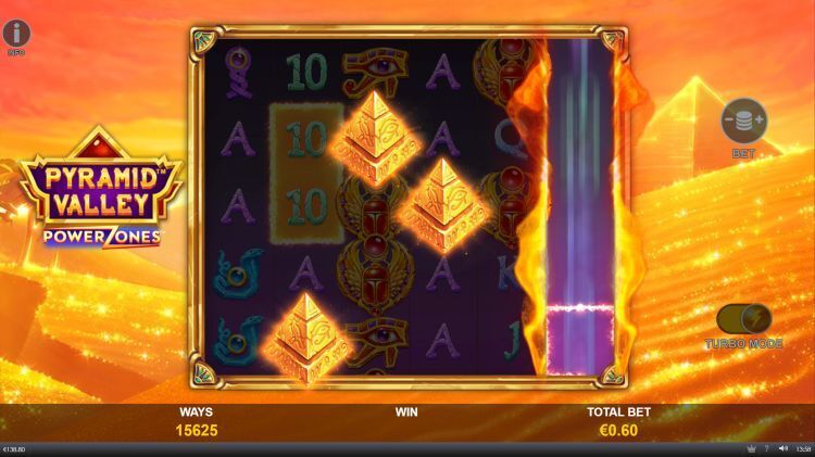 Pyramid Valley Power Zones gokkast bonus trigger