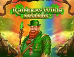 Slots - Rainbow-Wilds-Megaways-logo slot