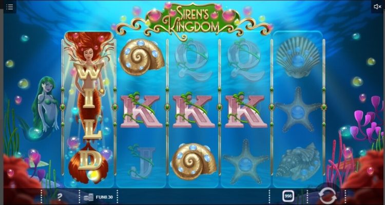 Sirens Kingdom online gokkast gameplay