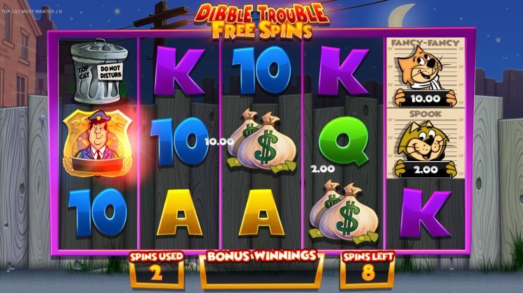 Top Cat Most Wanted Jackpot King slot Free Spins