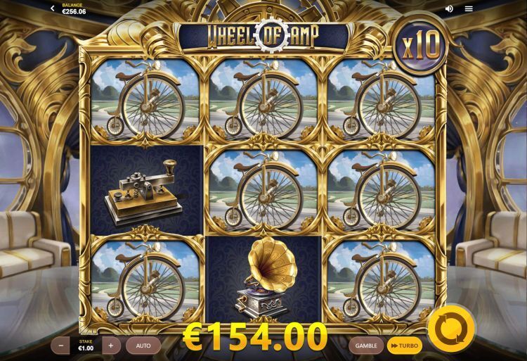 Wheel of Amp gokkast big win