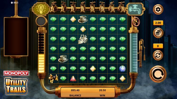 Monopoly Utility Trails gokkast gameplay