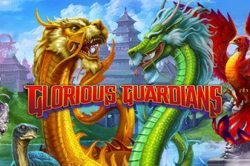 Glorious Guardians slot review logo