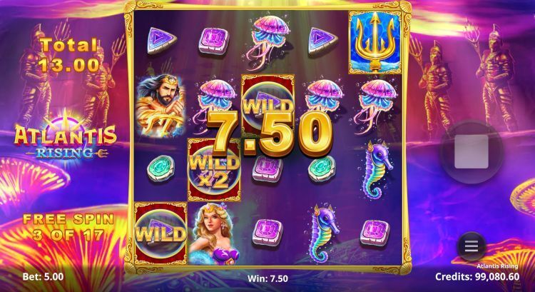 Atlantis rising slot review bonus