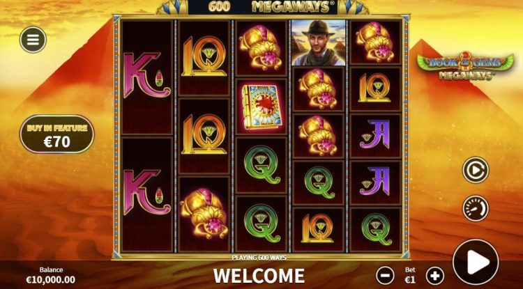 Book of Gems Megaways slot review