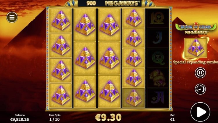 Book of Gems Megaways gokkast Skywind