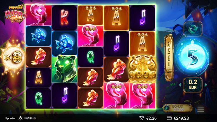 Hippo Pop slot review - Gameplay