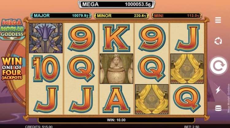 Mega Moolah Goddess beste slot review