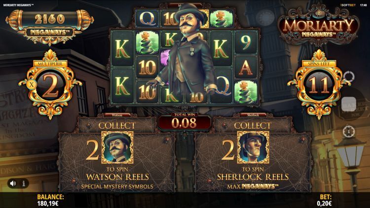 Moriarty Megaways slot review
