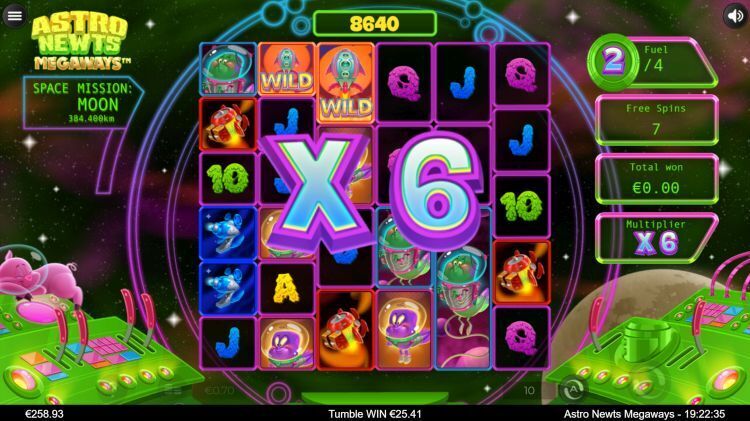 Astro Newts Megaways slot review free spins