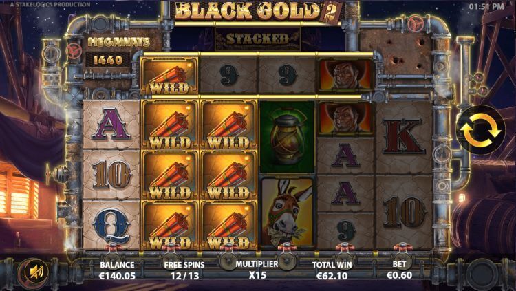 Black gold 2 megaways stakelogic - Bonus