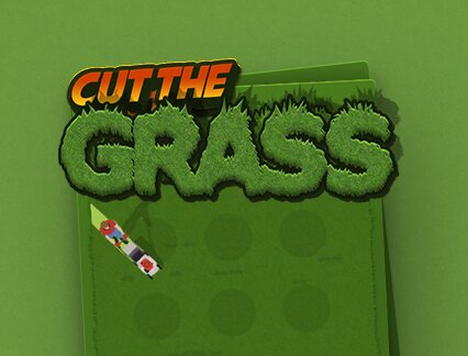 Cut the grass logo