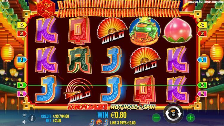 Dragon Hot Hold and Spin slot pragmatic play - Gameplay