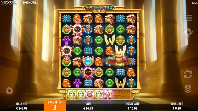 Golden Glyph 2 slot review - Gameplay