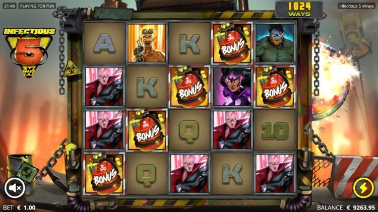 Infectious 5 xways - Gameplay