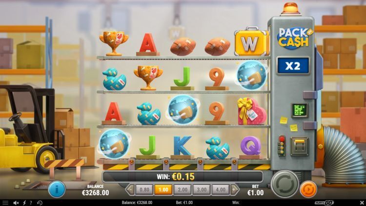 Pack and cash slot review - Gameplay