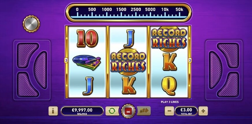 Record Riches gokkast - Gameplay