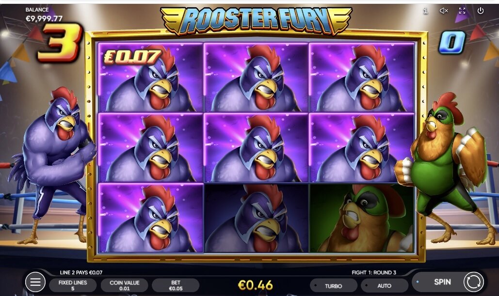 Rooster Fury slot - Bonus