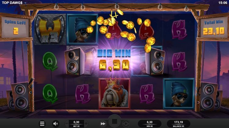 Top Dawg$ relax gaming bonus trigger
