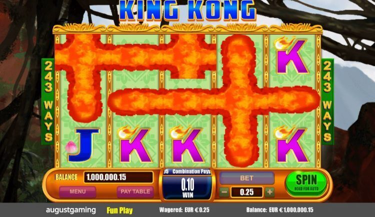 King Kong online slot - Bonus