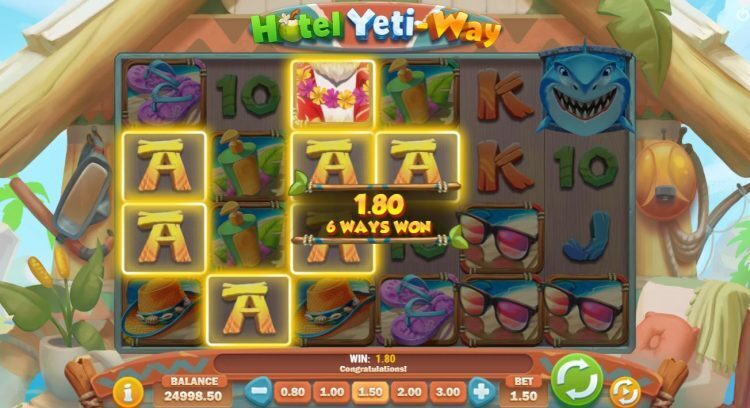 Hotel Yeti-Way slot review - Gameplay