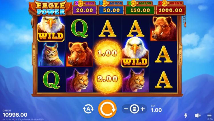 Eagle Power Slot - Gameplay