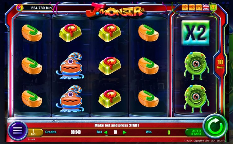 J. Monsters slot l- Gameplay