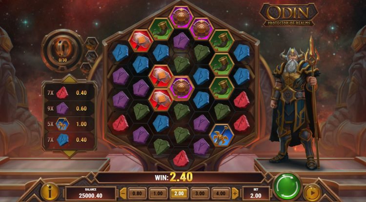 Odin Protector of the Realms Slot - Gameplay