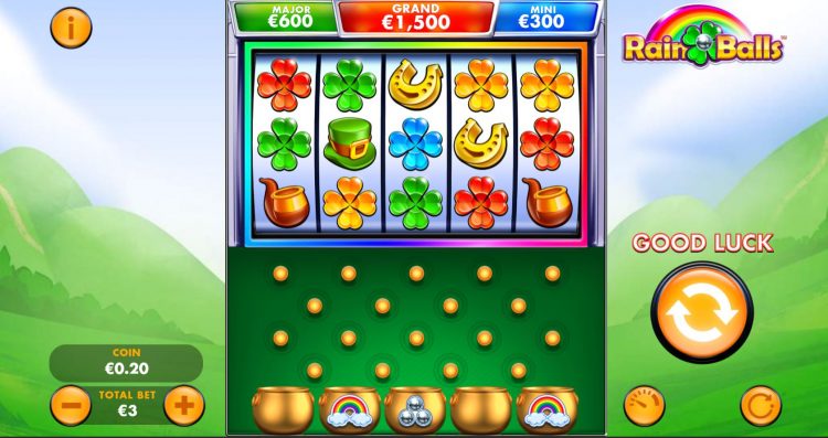 Rain Balls Slot - Gameplay