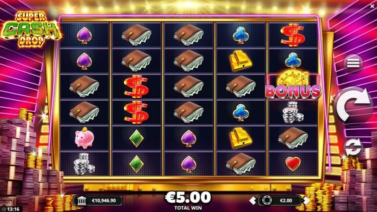 Super Cash Drop - Bonus
