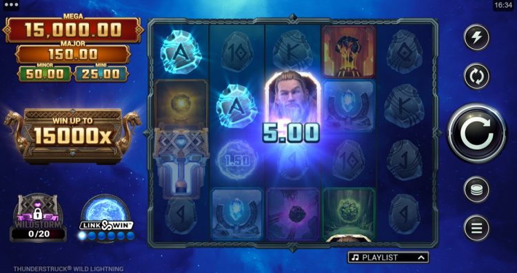 Thunderstruck Wild Lightning Bonus