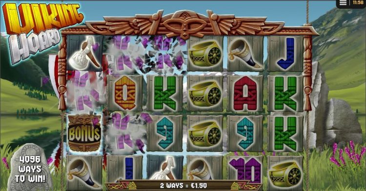 Viking Hoard Cascade Feature Bonus