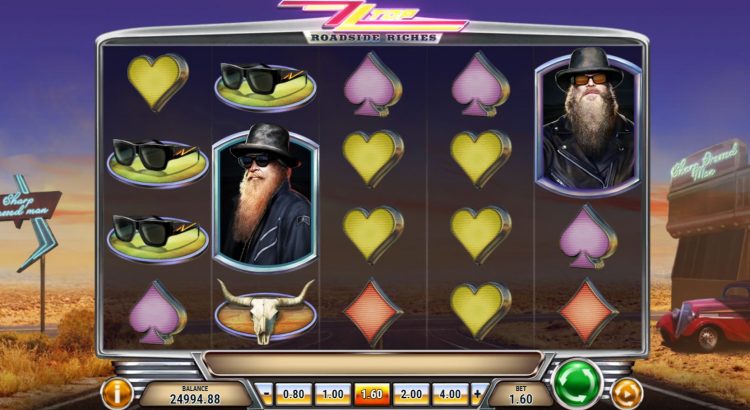 ZZ Top Roadside Riches Gokkast - Gameplay