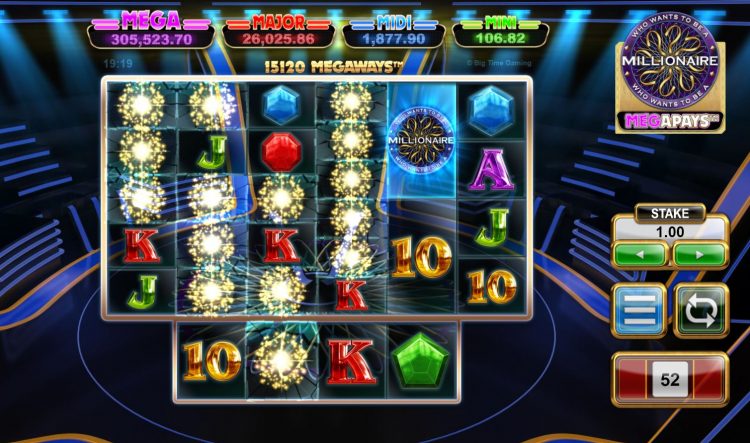 Millionaire Megapays Winst - Bonus